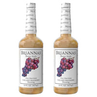 Thumbnail for Image 1 of Default Title for the product BRIANNAS Home Style Creamy Balsamic Dressing, Gluten Free, 2 Pack