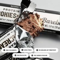 Thumbnail for Image 3 of BAREBELLS Protein Bars Cookies & Cream - 12 Count, 20g High Protein Treats