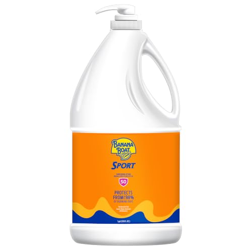 Image 1 of Default Title for the product Banana Boat Sport SPF 50 Sunscreen Lotion, 128 Fl Oz