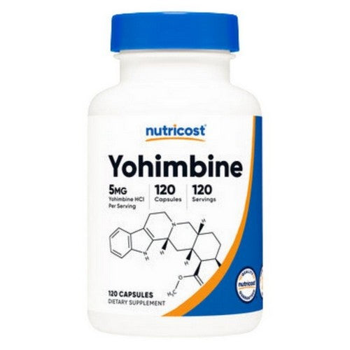 Nutricost Yohimbine HCL Capsules 5 Mg 120 Count