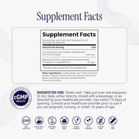 Thumbnail for Image 4 of Rho Nutrition Liposomal Curcumin + Resveratrol 1 Pack