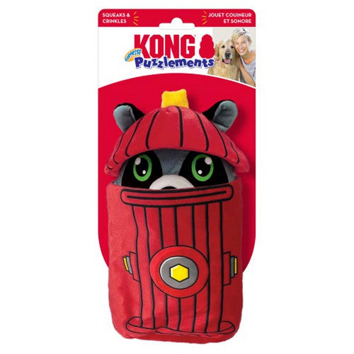 Puzzlements Surprise Fire Hydrant Dog Toy 1 Count / Medium by Kong