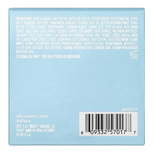 Image 6 of e.l.f. SKIN Holy Hydration! Nourishing Night Cream, Ultra-Hydrating Moisturizer, Infused with Shea Butter, Soothes Skin, 1.76 Oz