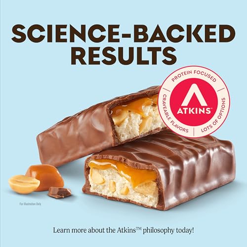 Image 5 of Atkins Endulge Caramel Nut Chew Bar, 2g Sugar, 10 Count