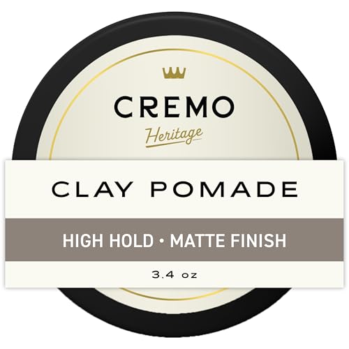 Image 1 of Default Title for the product Cremo Hair Styling Clay, 3.4 Ounce (Pack of 12)