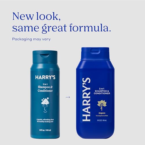 Image 3 of Harry's Men's 2 in 1 Shampoo and Conditioner - Aspen Scent - 30 fl oz