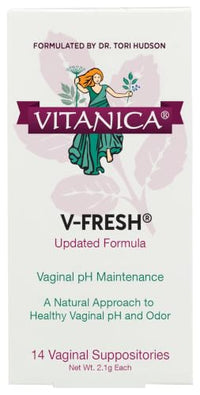 Thumbnail for Image 1 of Default Title for the product Vitanica V-Fresh, 14 Suppositories