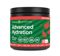 Thumbnail for Image 1 of Default Title for the product Amazing Nutrition Advanced Hydration Electrolyte Powder 30 Servings Natural Watermelon