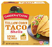 Thumbnail for Image 1 of Yellow Corn for the product Garden of Eatin' Yellow Corn Taco Shells, 12 Count (Pack of 12)