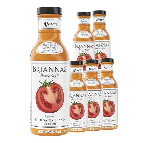 Image 1 of Default Title for the product BRIANNAS Home Style Thousand Island Dressing, Gluten Free, 6 Pack