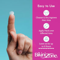Thumbnail for Image 5 of Bikini Zone Day or Night Ingrown Hair Patches, 20 Ct, 2 Pack