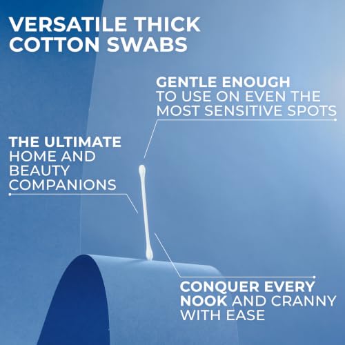 Image 3 of Q-tips Cotton Swabs, 500 Count (Pack of 2)