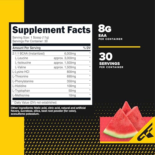 Image 2 of Primaforce EAA Powder (Watermelon) 30 Servings, Gluten Free