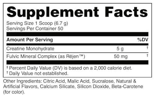Image 2 of Bucked Up Mango Pineapple Creatine Monohydrate Powder 250 Grams