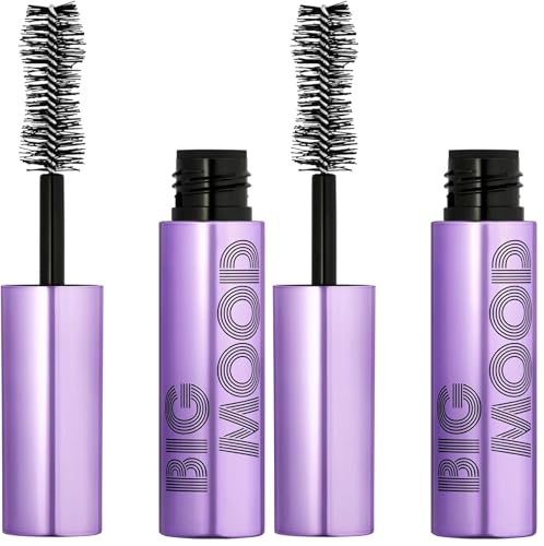 Image 7 of Negro / 0.14 Ounce (Pack of 2) for the product e.l.f. Big Mood Mascara