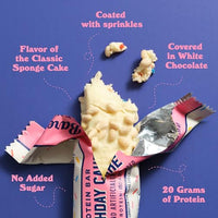 Thumbnail for Image 4 of BAREBELLS Barebells Protein Bar Birthday Cake 20g Protein 12 Bars