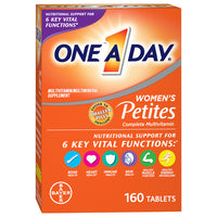 Thumbnail for One A Day Womens Petites Complete Multivitamin 160 Count (Case Of 3)