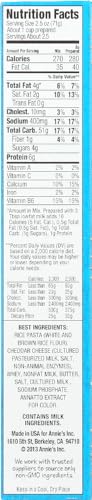 Thumbnail for Image 2 of Annie's Homegrown Gluten-Free Rice Pasta & Cheddar Mac & Cheese 6-Ounce Pack of 24