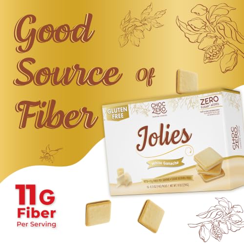 Image 5 of ChocZero Jolies Sugar Free White Chocolate Cookies