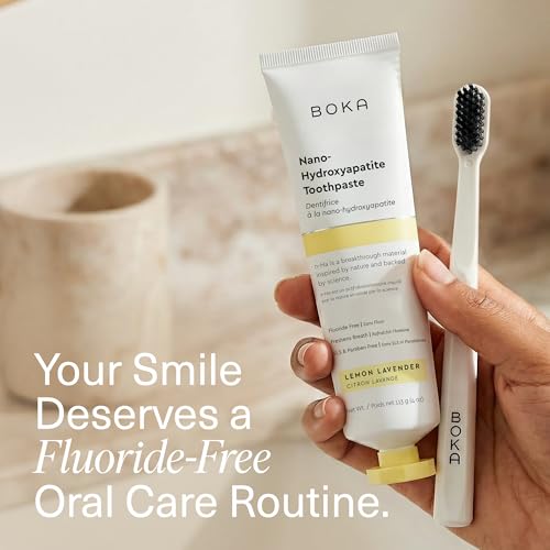Image 3 of Boka Toothpaste - Nano Hydroxyapatite Toothpaste, Fluoride Free Toothpaste