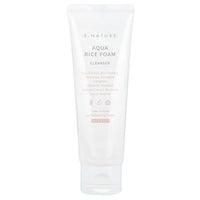 Thumbnail for Image 2 of 2.7 Fl Oz (Pack of 1) for the product S.NATURE AQUA RICE FOAM CLEANSER 160ml 5.4 Fl Oz