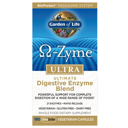 Garden of Life O-Zyme Ultra 180 Caps