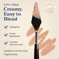 Thumbnail for Image 3 of Embryolisse Highlighter Stick for Cheeks, Eyes & Lips, 0.08 oz