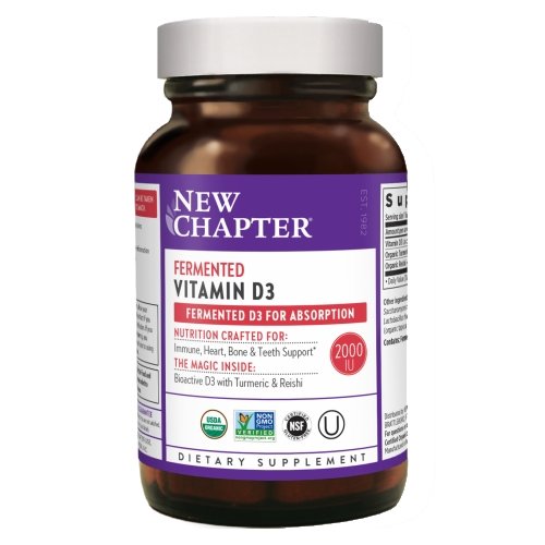 New Chapter Fermented Vitamin D3 90 Tabs