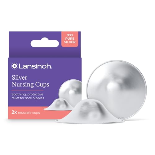 Image 1 of Default Title for the product Lansinoh Silver Nursing Cups, Regular Size, 2 Count