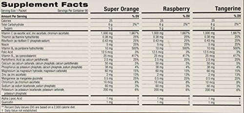 Image 3 of Emergen-C Vitamin C 1000mg 90 Packets 3 Variety Cartons NET Wt 29.1 ounce (828g)