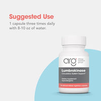 Thumbnail for Image 5 of Allergy Research Group ARG Lumbrokinase 32 mg Delayed-Release, 30 Capsules