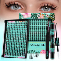 Thumbnail for Image 1 of Default Title for the product AMZGIRL LASH Lash Clusters Kit D Curl Manga Anime Lashes 10-18mm, Autumn Leaves