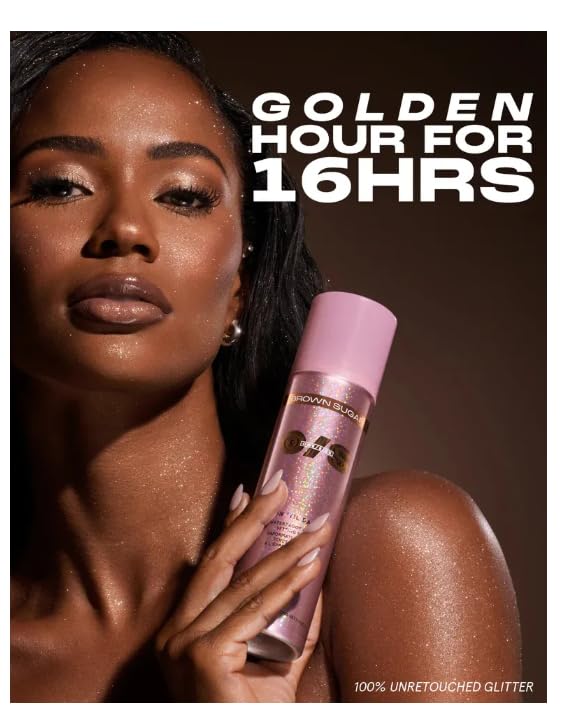 Image 3 of Brown Sugar Glitter Setting Spray Waterproof & Long-lasting by ONE/SIZE
