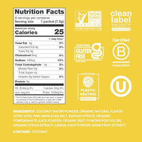 Thumbnail for Image 2 of Cure Hydration Electrolyte Drink Powder Lemonade 8 Packets