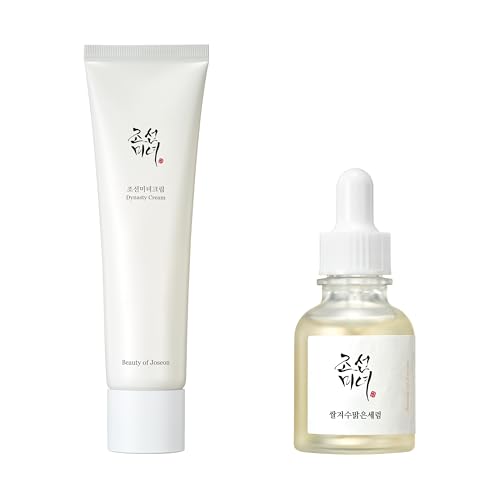 Image 1 of Default Title for the product Beauty of Joseon Dynasty Cream Hydrating Face Moisturizer with Glow Deep Serum Rice  Alpha-Arbutin (100ml  30ml)