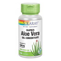 Thumbnail for Solaray Super Aloe Vera Gel Concentrate 100 Caps