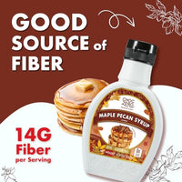 Thumbnail for Image 4 of ChocZero Sugar Free Maple Pecan Syrup, 10.5 oz Bottle