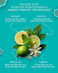 Thumbnail for Image 4 of SPA CEYLON SeaVeda Uplifting Wellness Trio Pampering Kit 150 g Spearmint
