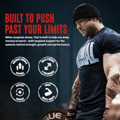 Image 3 of Animal Test + Creatine, Mens Testosterone Booster Supplement | 21 Packs