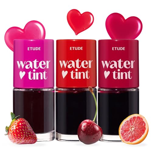 Image 12 of Strawberry Ade/Cherry Ade/Red Grapefruit Ade for the product ETUDE Dear Darling Water Tint Lip and Cheek Stain