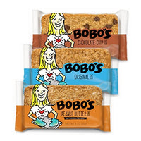 Thumbnail for Image 1 of Default Title for the product Bobo's Oatmeal Bars, Chocolate Chip, Original, Peanut Butter, 3oz (12 ct)