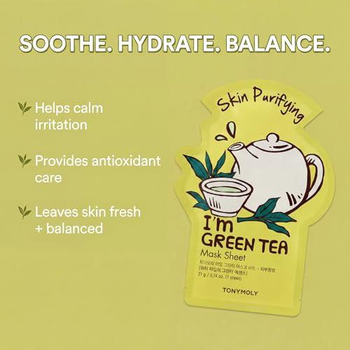 Image 2 of TONYMOLY I'm Face Sheet Masks - Hydrating & Soothing Korean Skincare
