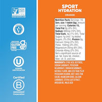 Thumbnail for Image 5 of Nuun Sport Electrolyte Tablets Orange, GF & Vegan, 8 Pack