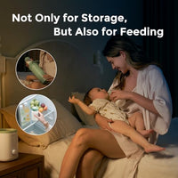 Thumbnail for Image 4 of Momcozy Natural Baby Bottles, Wide-Neck, BPA Free Breast Milk Container