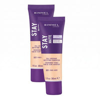Thumbnail for Image 34 of Fair Ivory / 1 Fl Oz (Pack of 2) for the product Rimmel Stay Matte Liquid Foundation