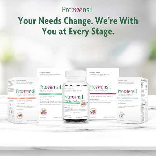 Image 7 of Promensil Menopause Double Strength Gummy Supplement, Vegan, 30 Day Supply