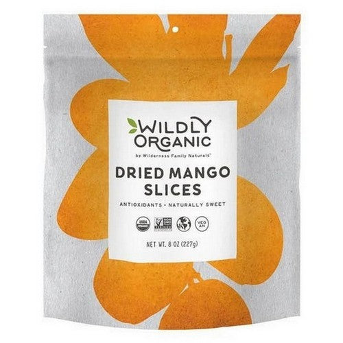 Wildly Natural Dehydrated Mango Slices 8 Oz