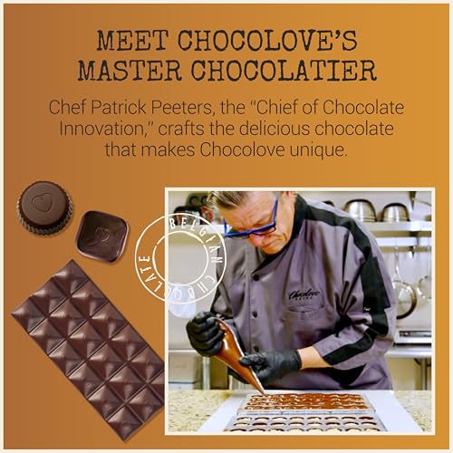 Image 6 of Chocolove Almonds & Sea Salt Dark Chocolate Bars 3.2 oz Bar (12 Pack)