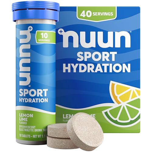 Image 1 of Default Title for the product Nuun Sport Electrolyte Tablets Lemon Lime, GF & Vegan, 4 Pack
