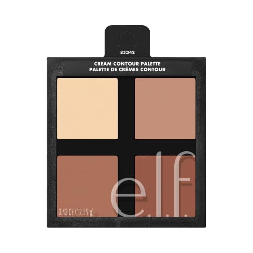Image 1 of Default Title for the product e.l.f. Cream Contour Palette, 4 Shades, 0.43 Oz